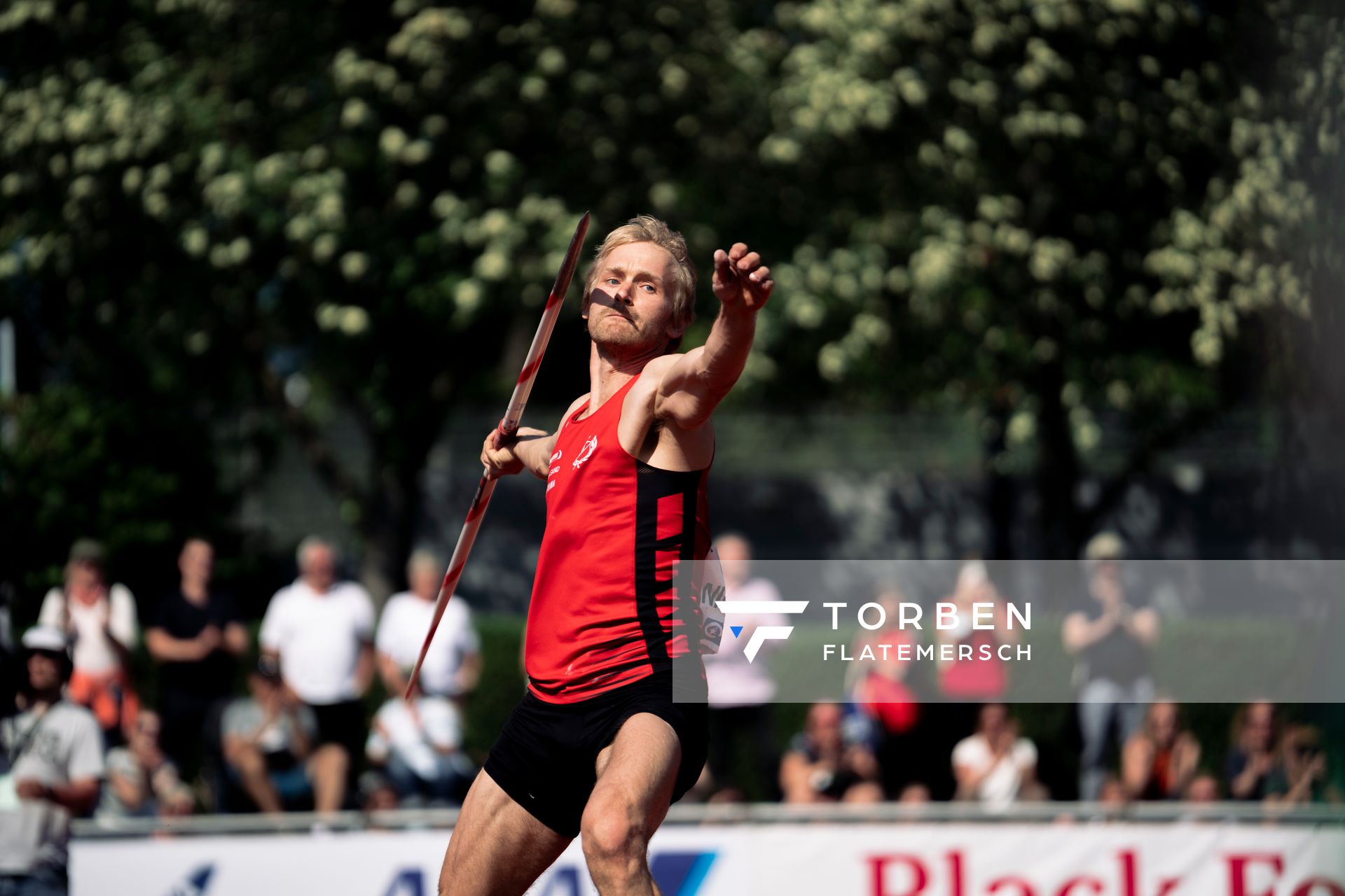 Marcus Nilsson (SWE) am 08.05.2022 im Speerwurf beim Stadtwerke Ratingen Mehrkampf-Meeting 2022 in Ratingen